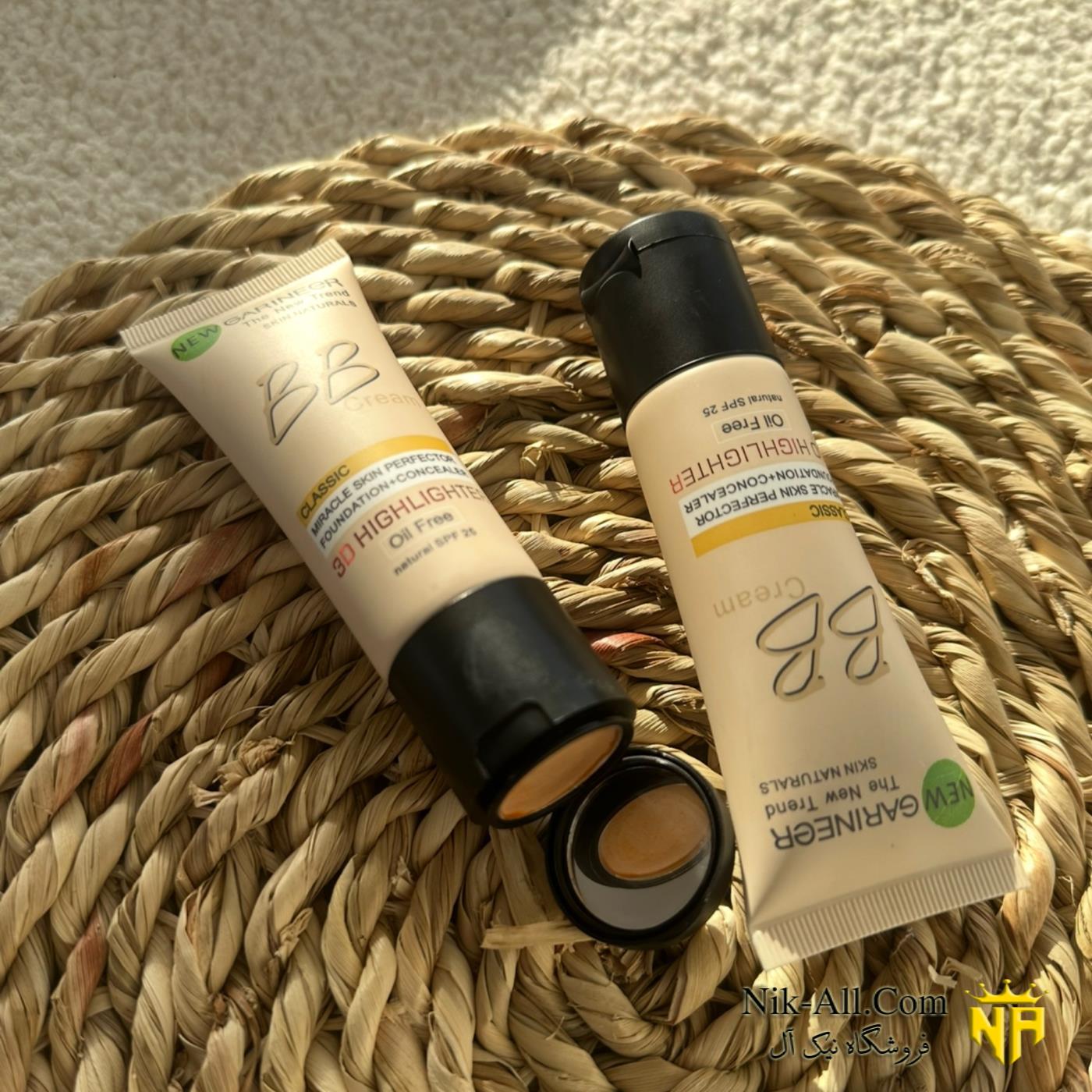 کرم پودر گارنیر پمپی