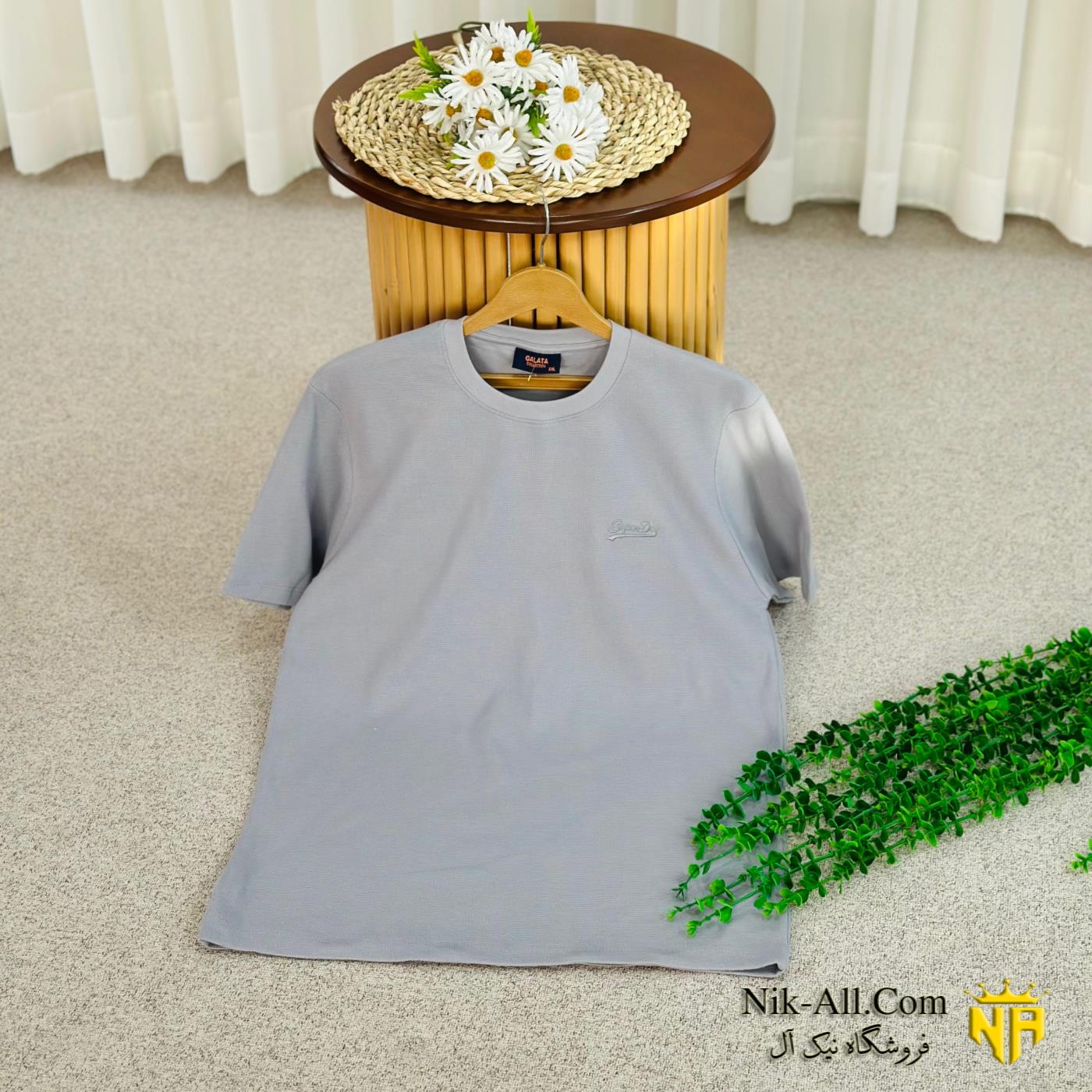 تیشرت مردانه بیسکوئیتی 4XL