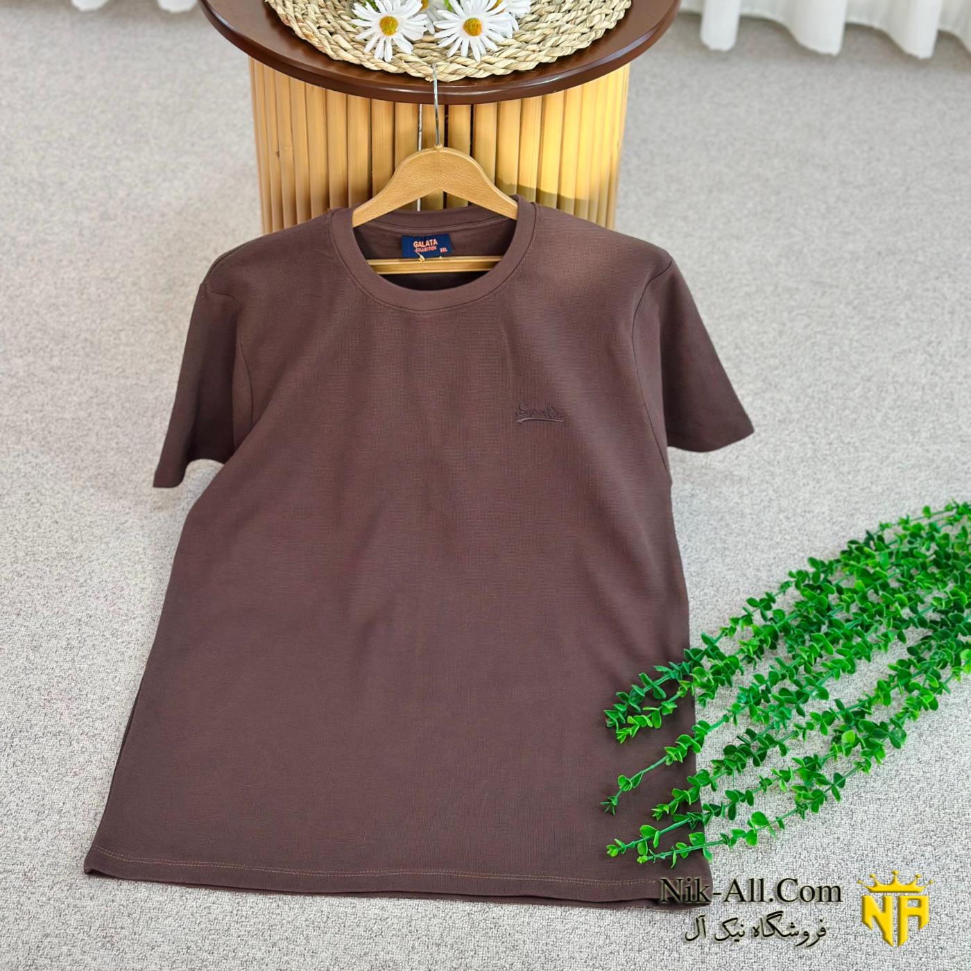 تیشرت مردانه بیسکوئیتی 4XL