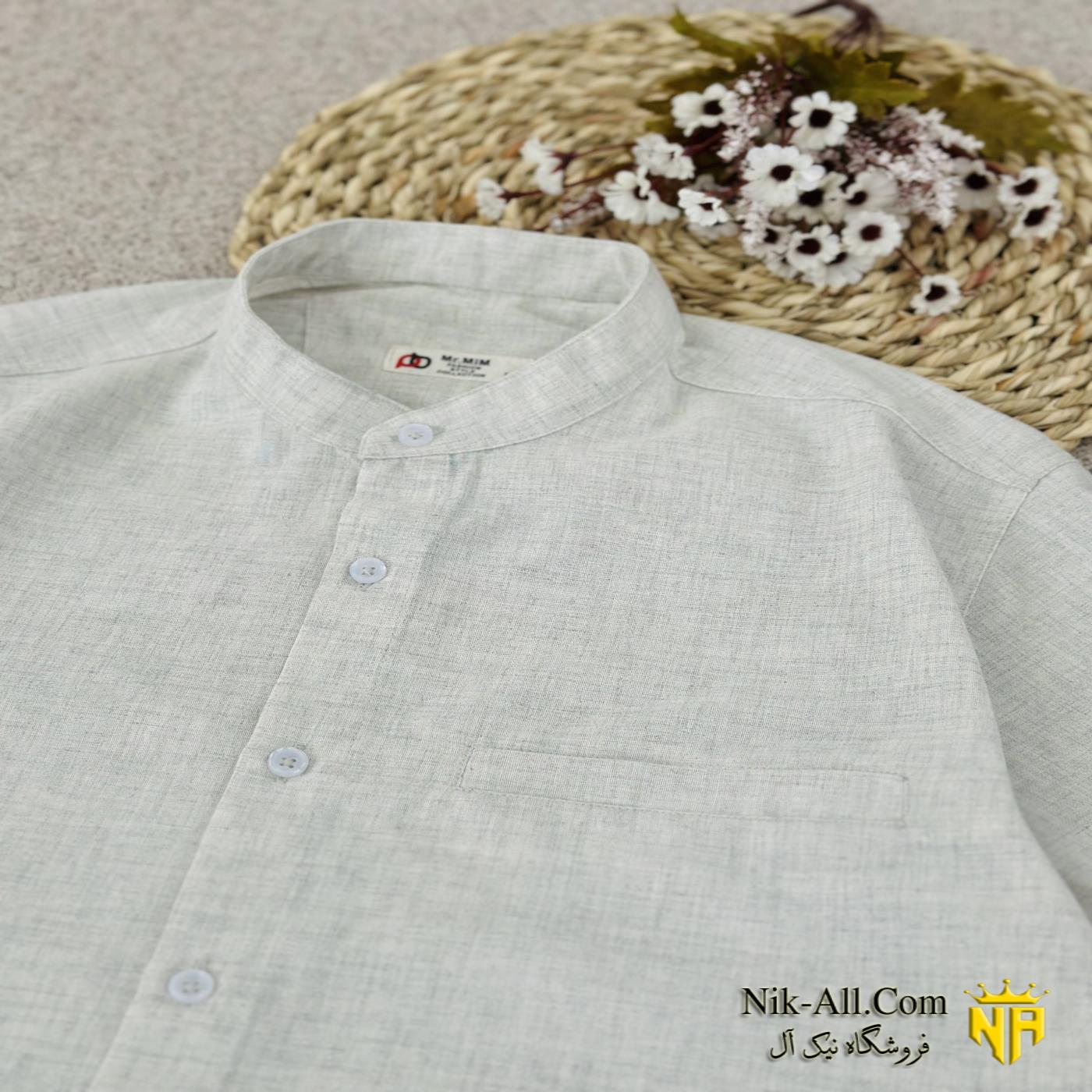پیراهن سه سانتی توسی روشن