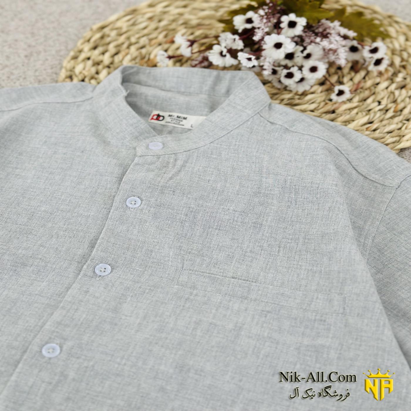 پیراهن یقه سه سانتی توسی