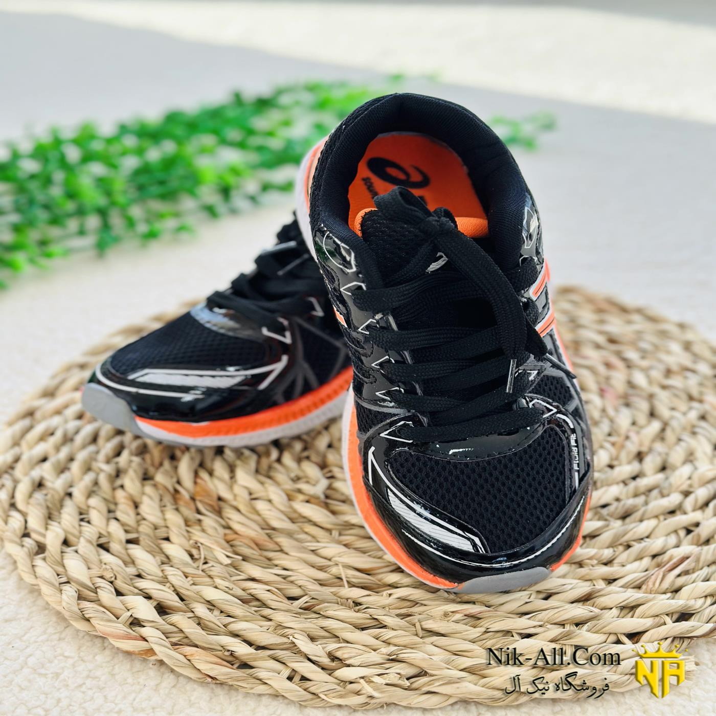 آسیکس مشکی نارنجی