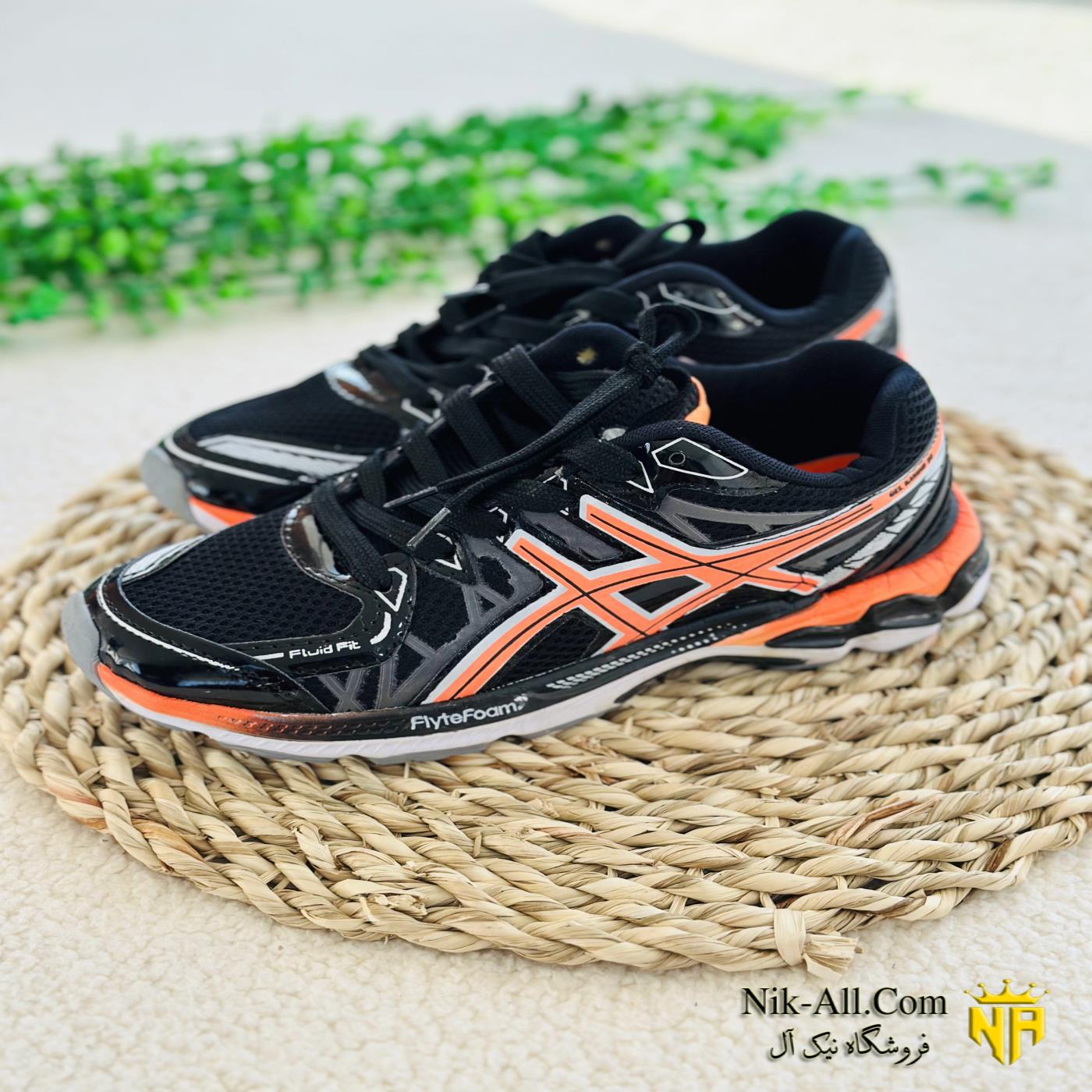 آسیکس مشکی نارنجی