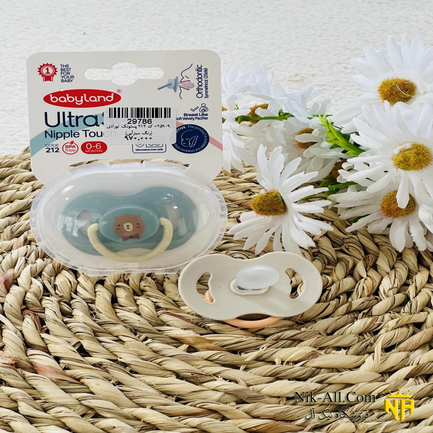 کد 212 پستونک نوزادی