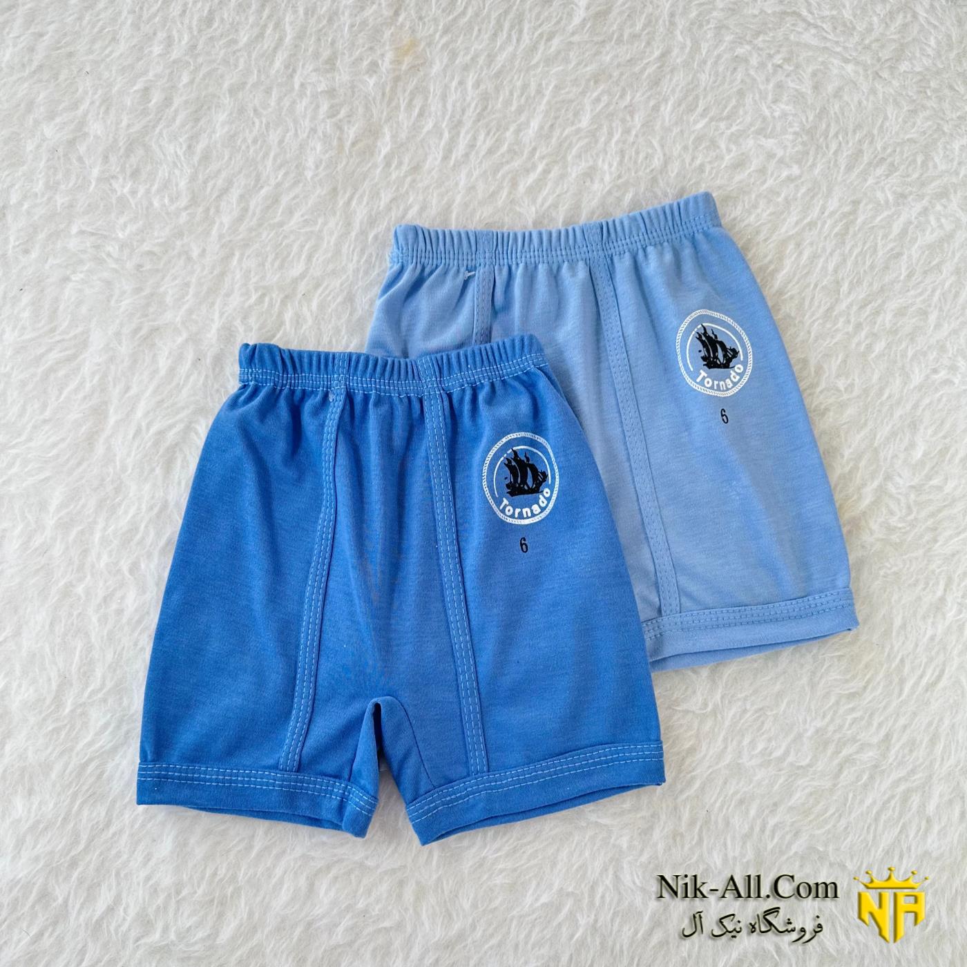 شورت پادار پسرانه سایز 8