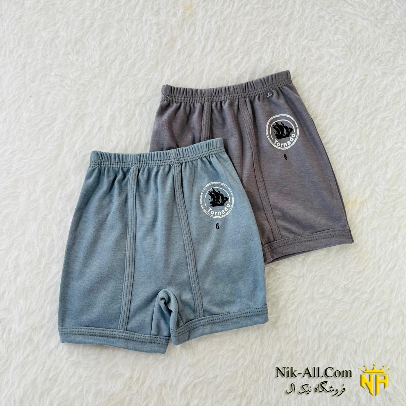 شورت پادار پسرانه سایز 8