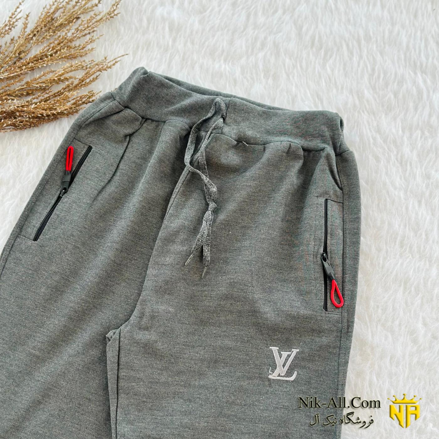 شلوار دمپا ساده LV توسی روشن