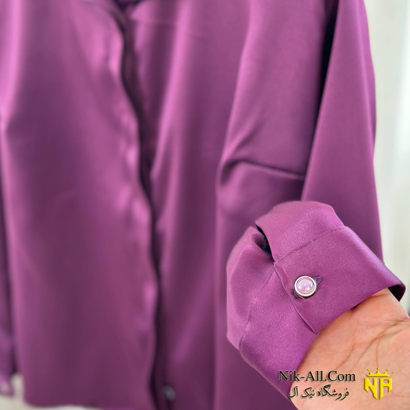 شومیز مرلین بنفش