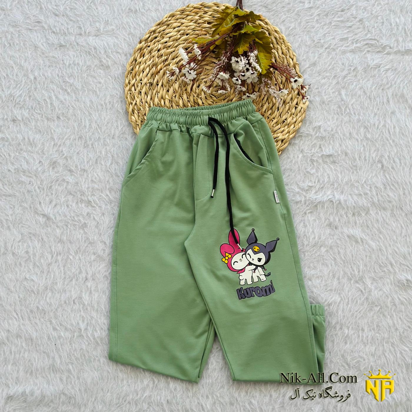 شلوار اسپان رنگی سایز 75 