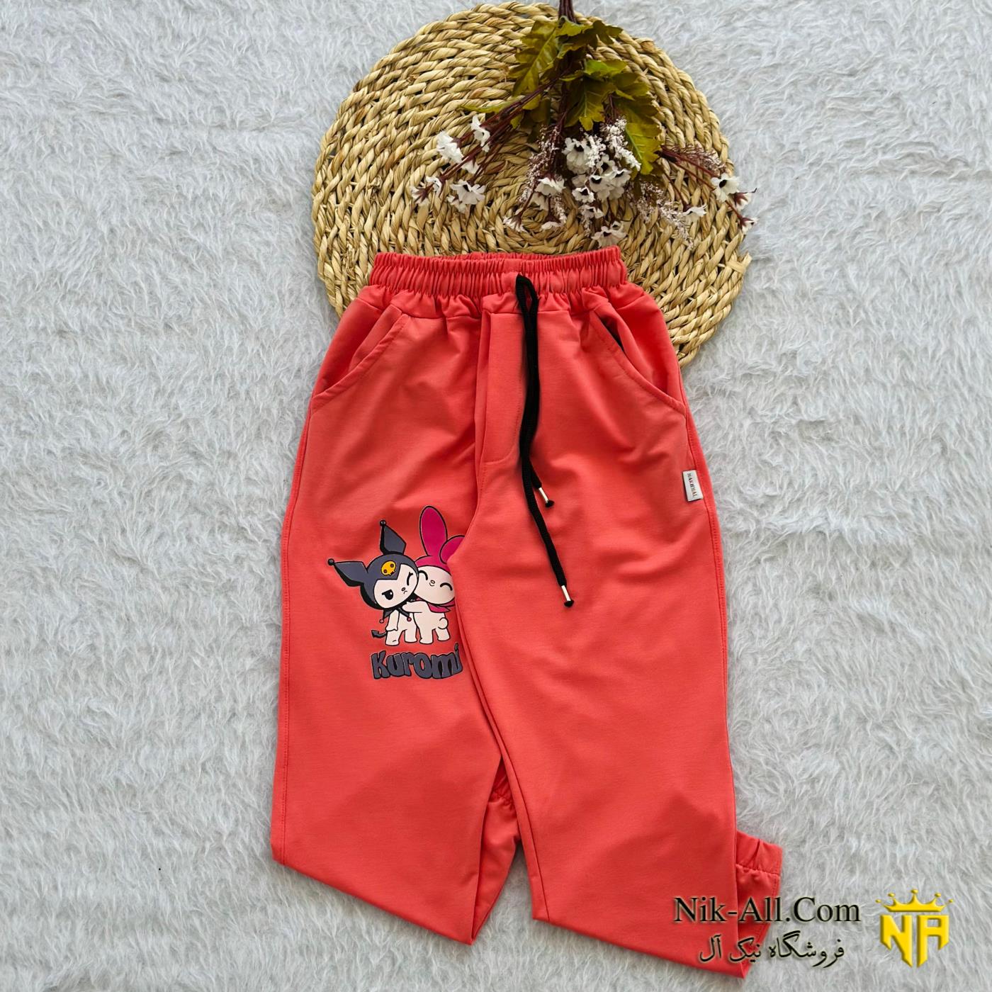 شلوار اسپان رنگی سایز 75 