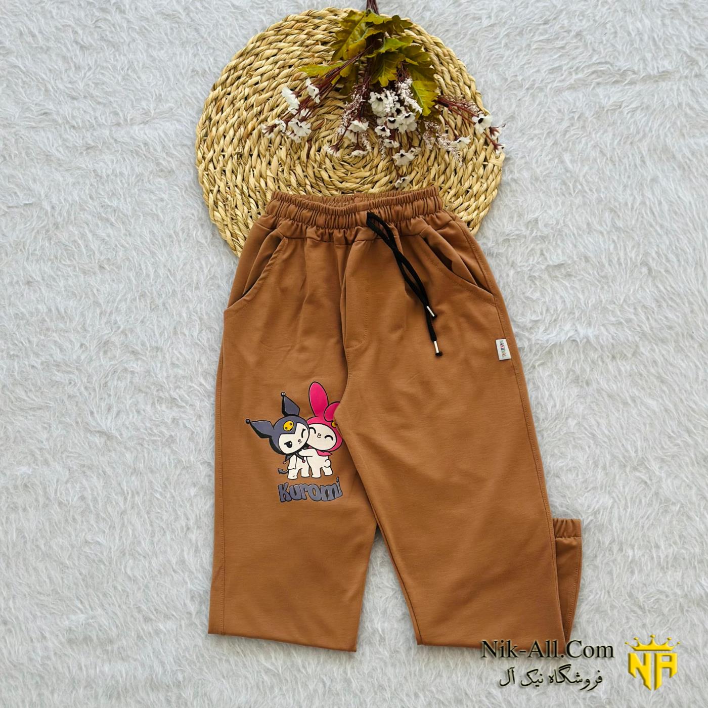 شلوار اسپان رنگی سایز 75 