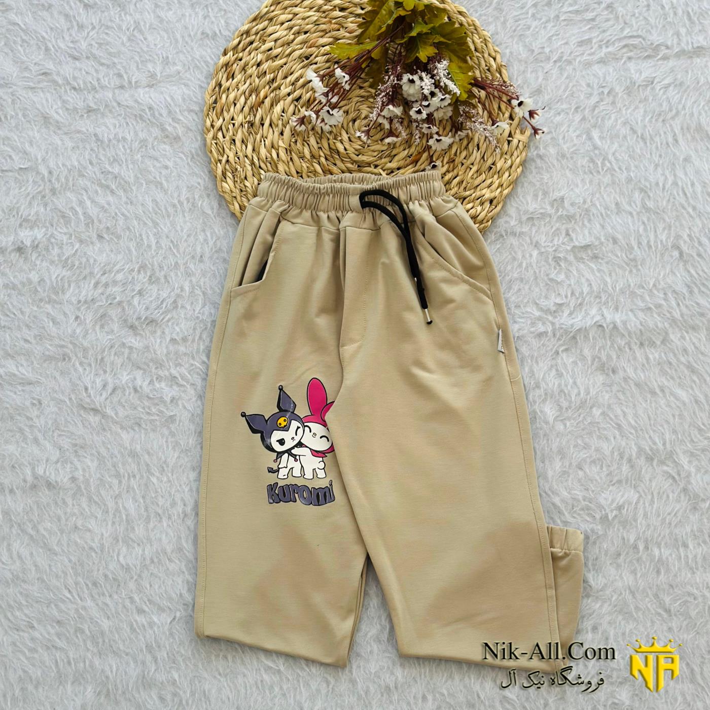 شلوار اسپان رنگی سایز 75 