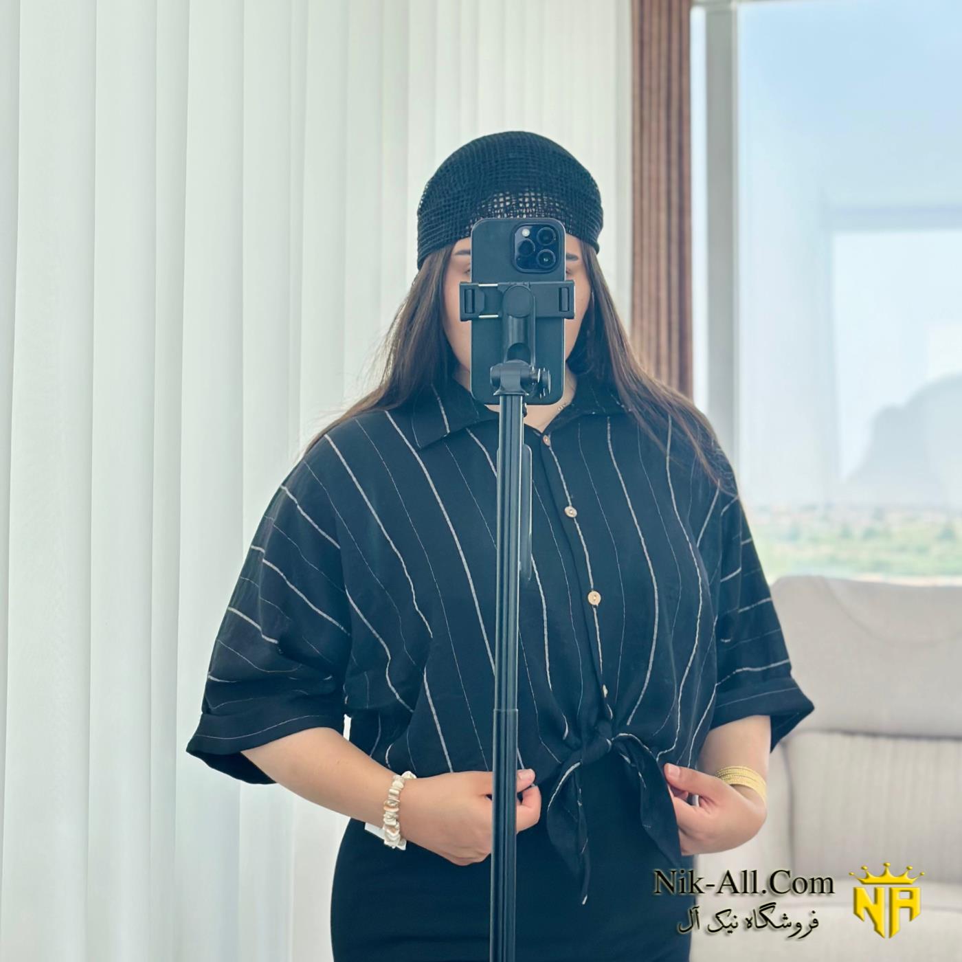 شومیز گره ای دیپلمات لمه