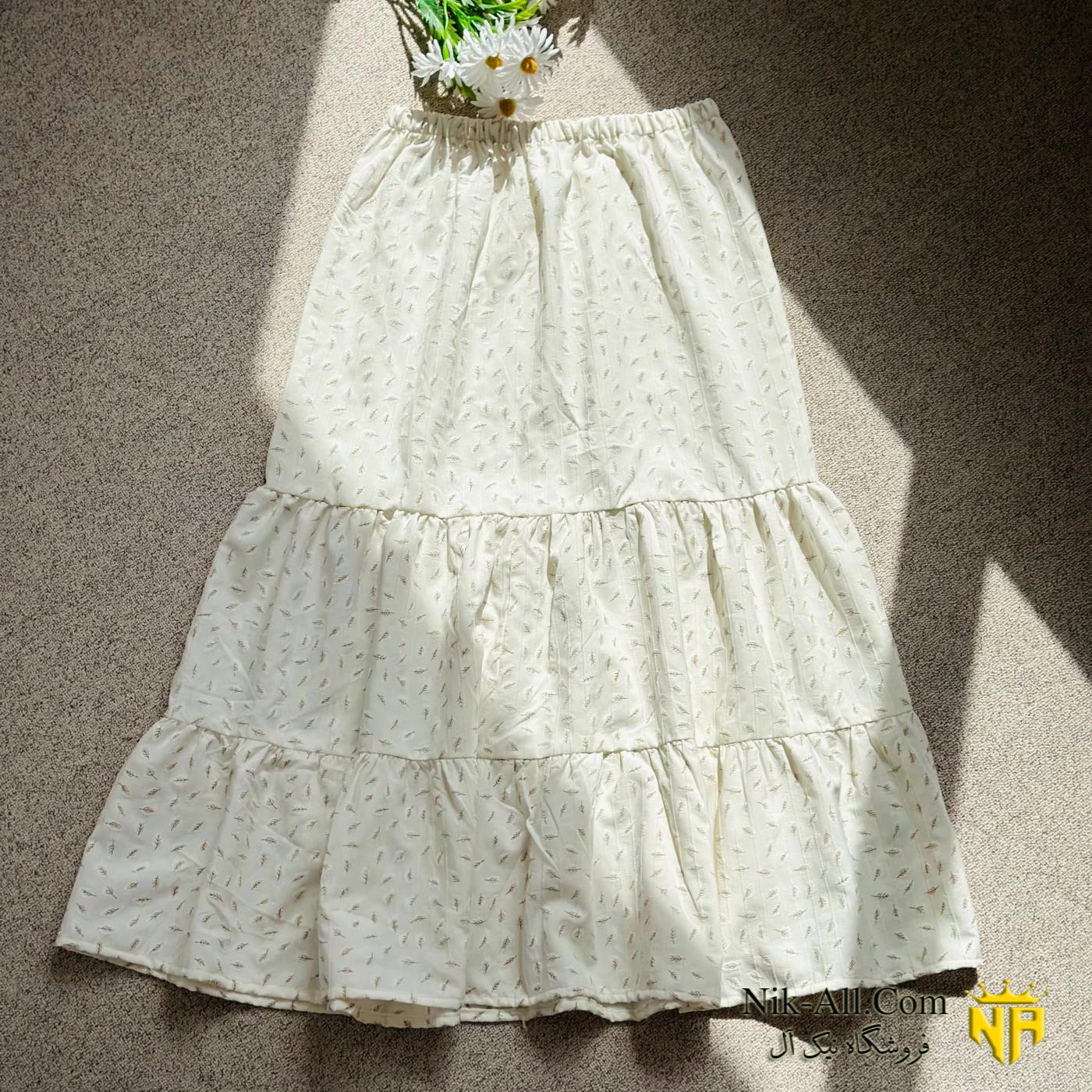 دامن طبقه ایی سایز 2