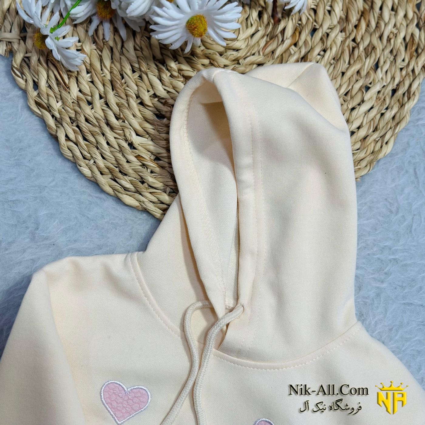 هودی قلبی وارداتی کرم 