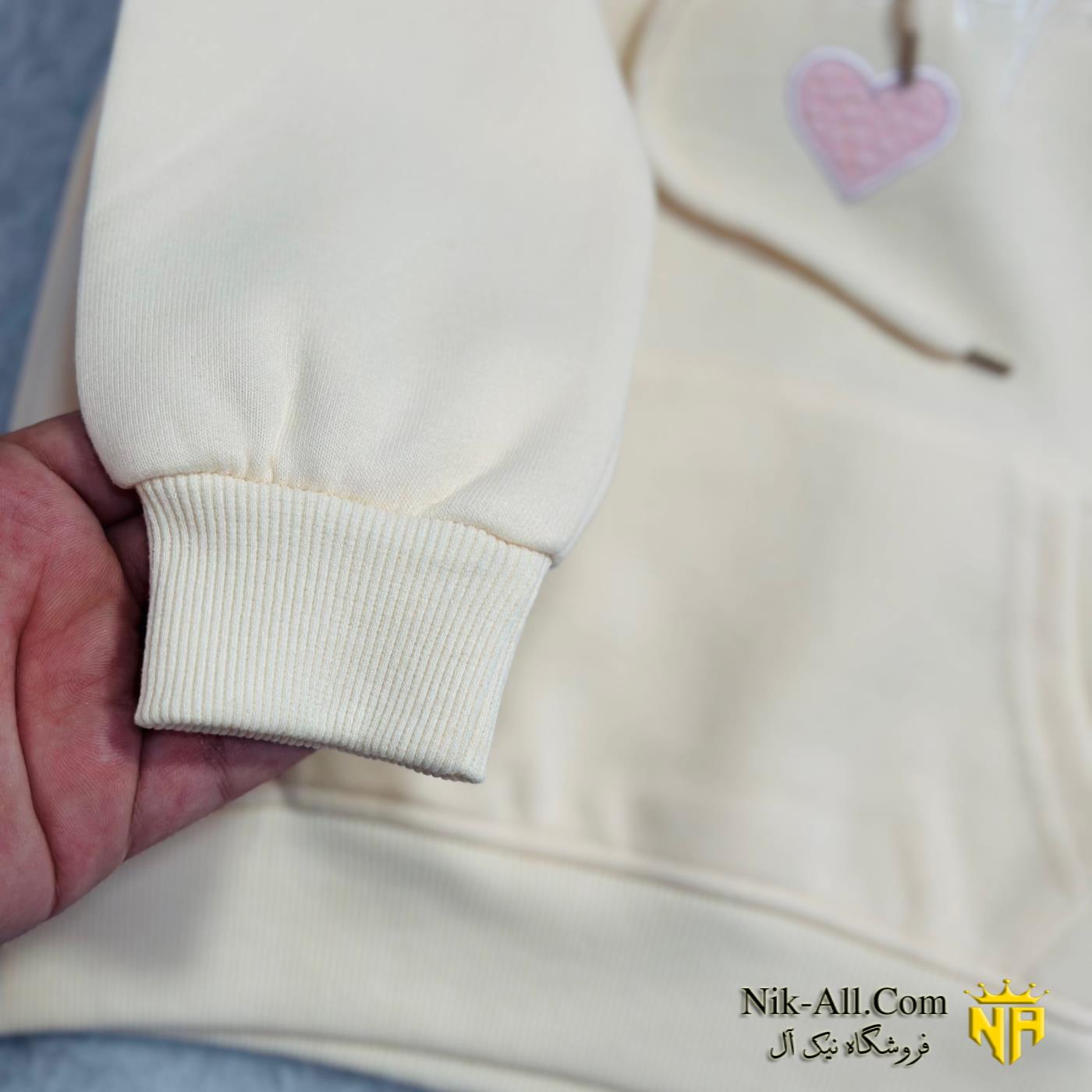 هودی قلبی وارداتی کرم 