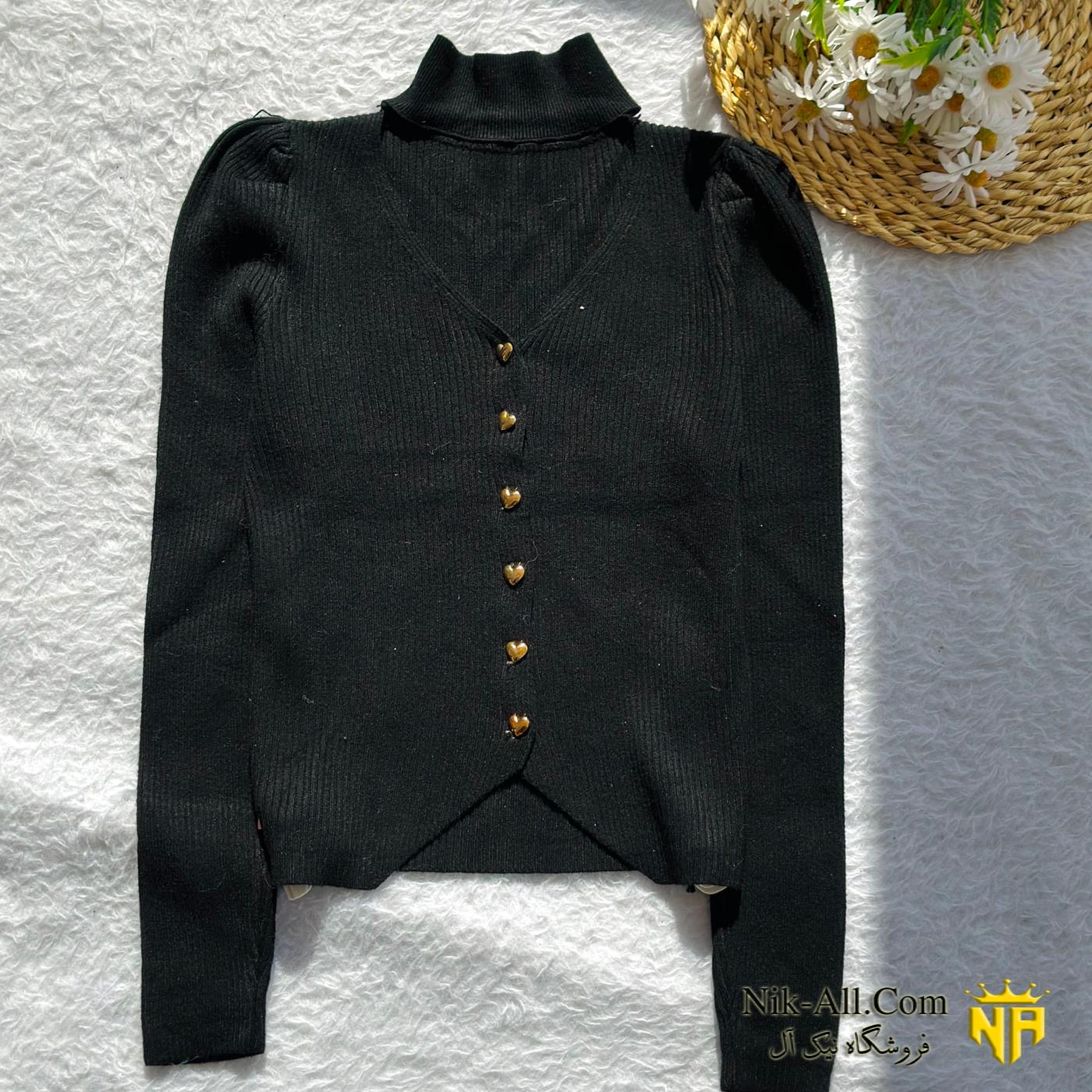 ژاکت زنانه یقه دار