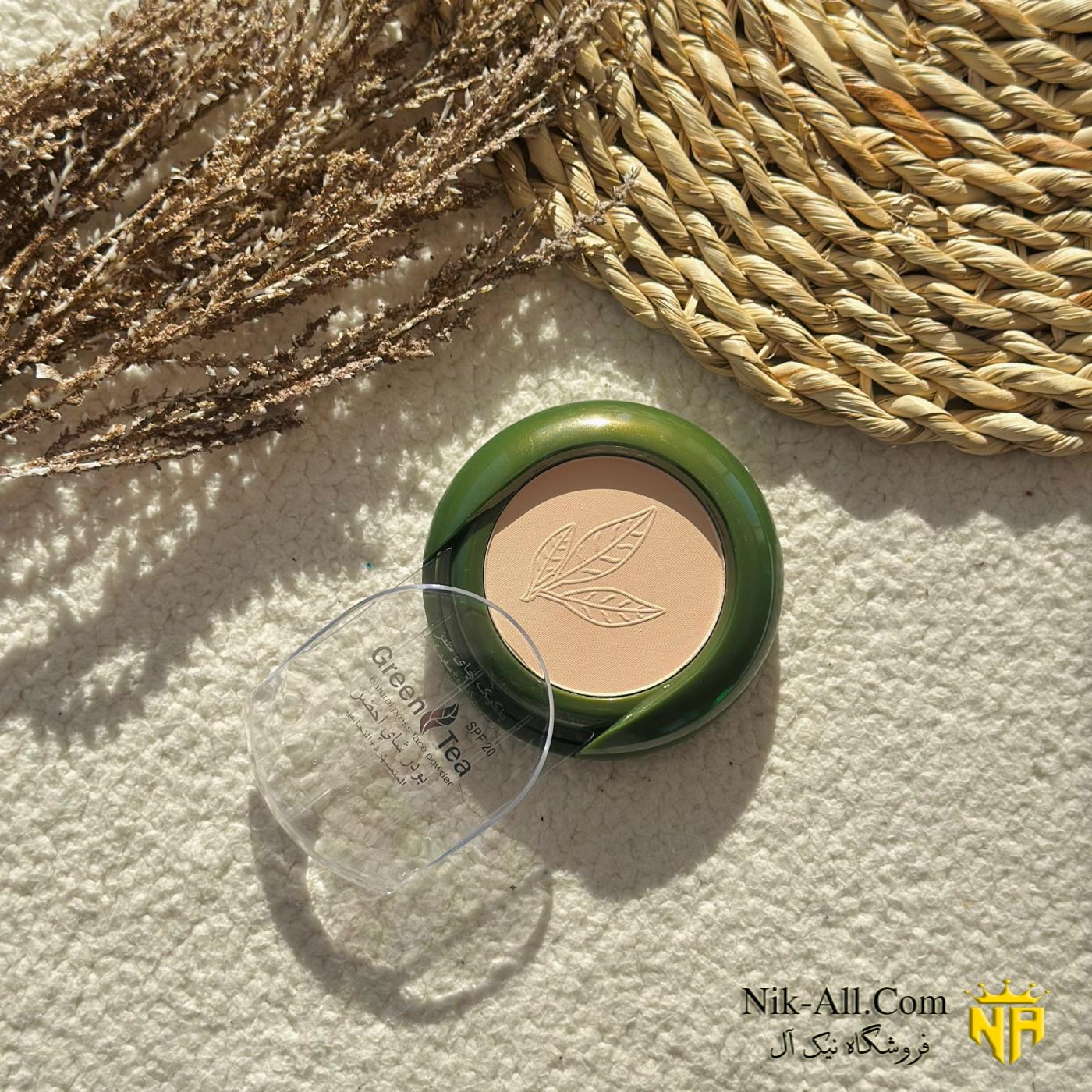 پنکک کیس بیوتی عصاره چای سبز 