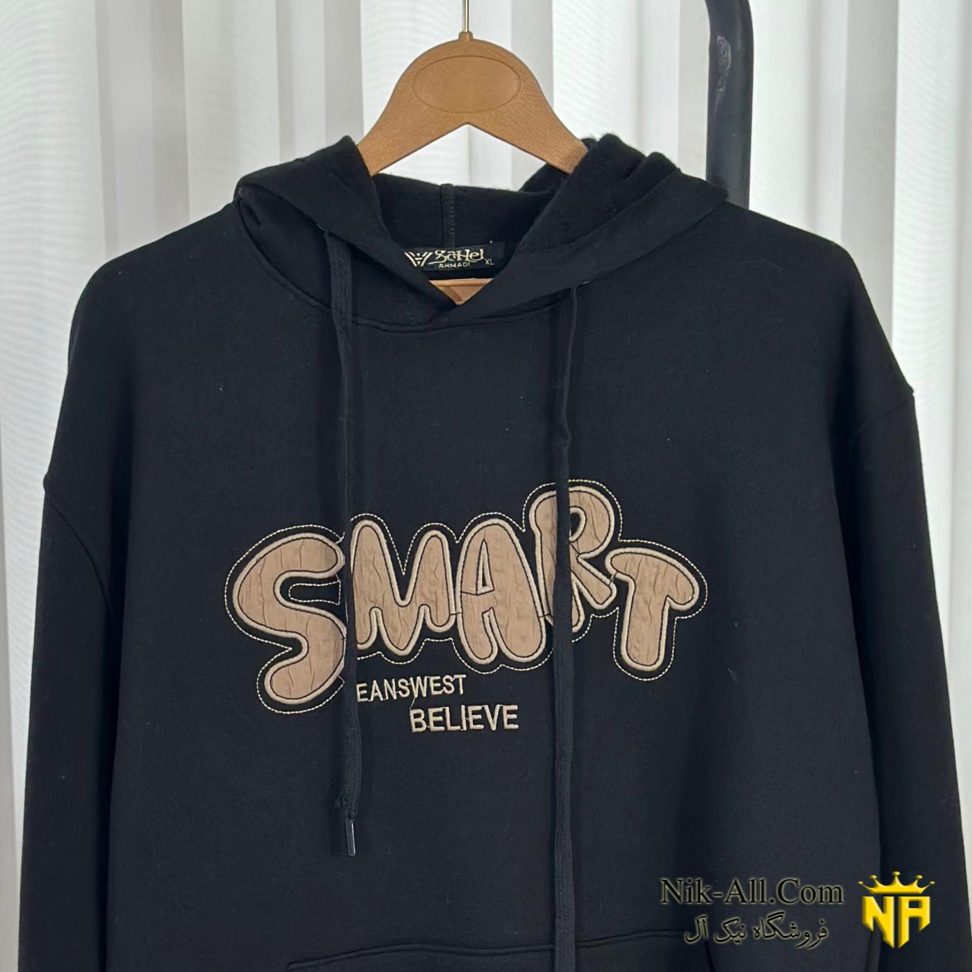 هودی مردانه SMART    مشکی