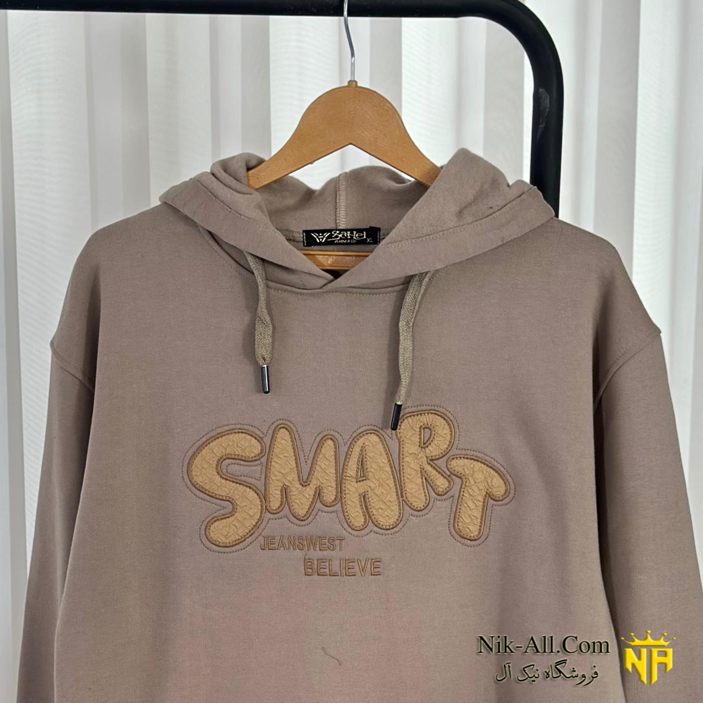 هودی مردانه SMART    خاکی