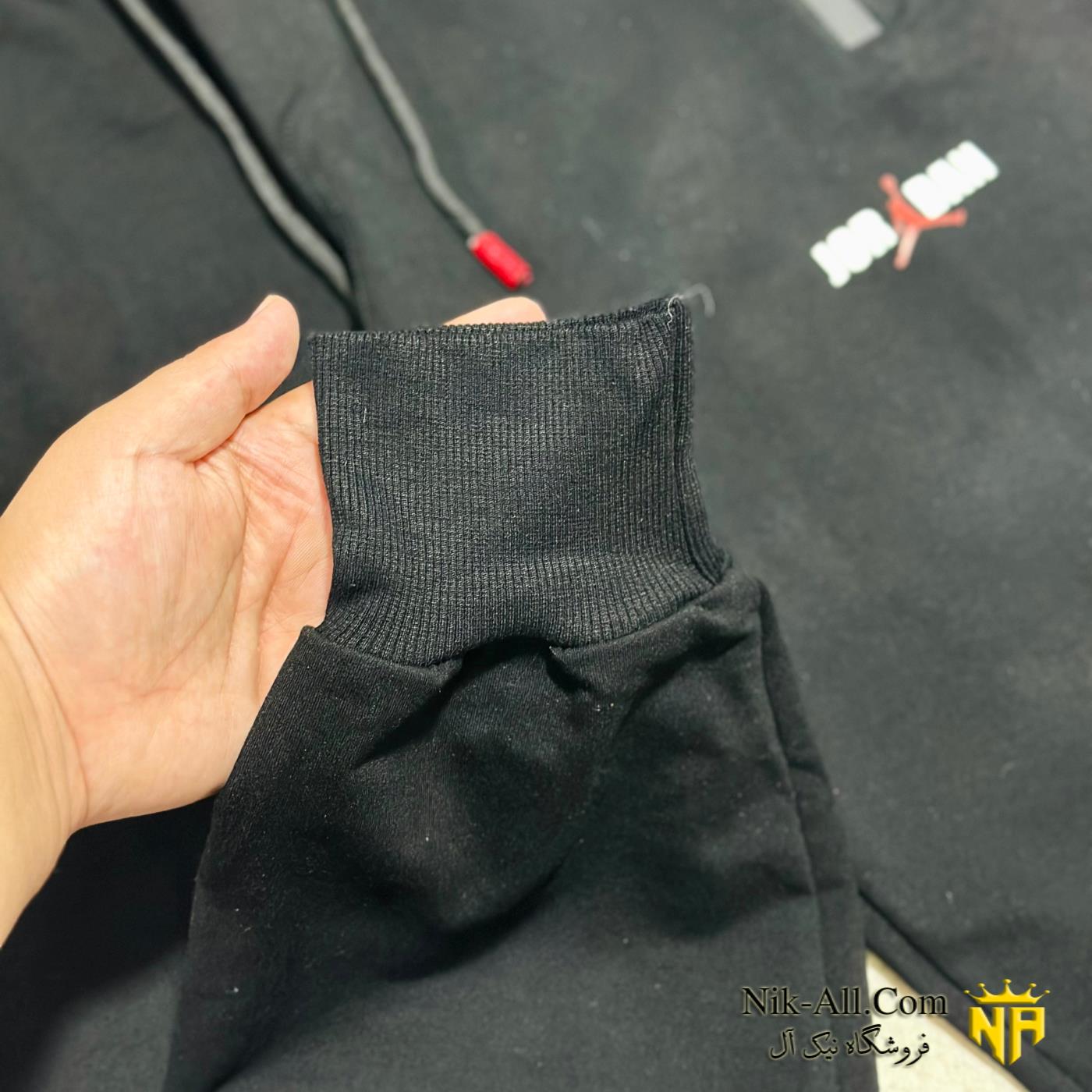 شلوار اسلش بیلسی جردن مشکی 