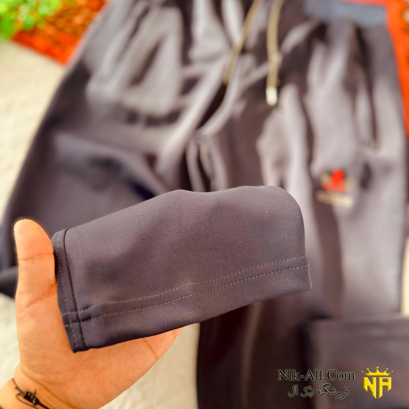 شلوار غواصی بزرگ آدیداس سرمه ای 