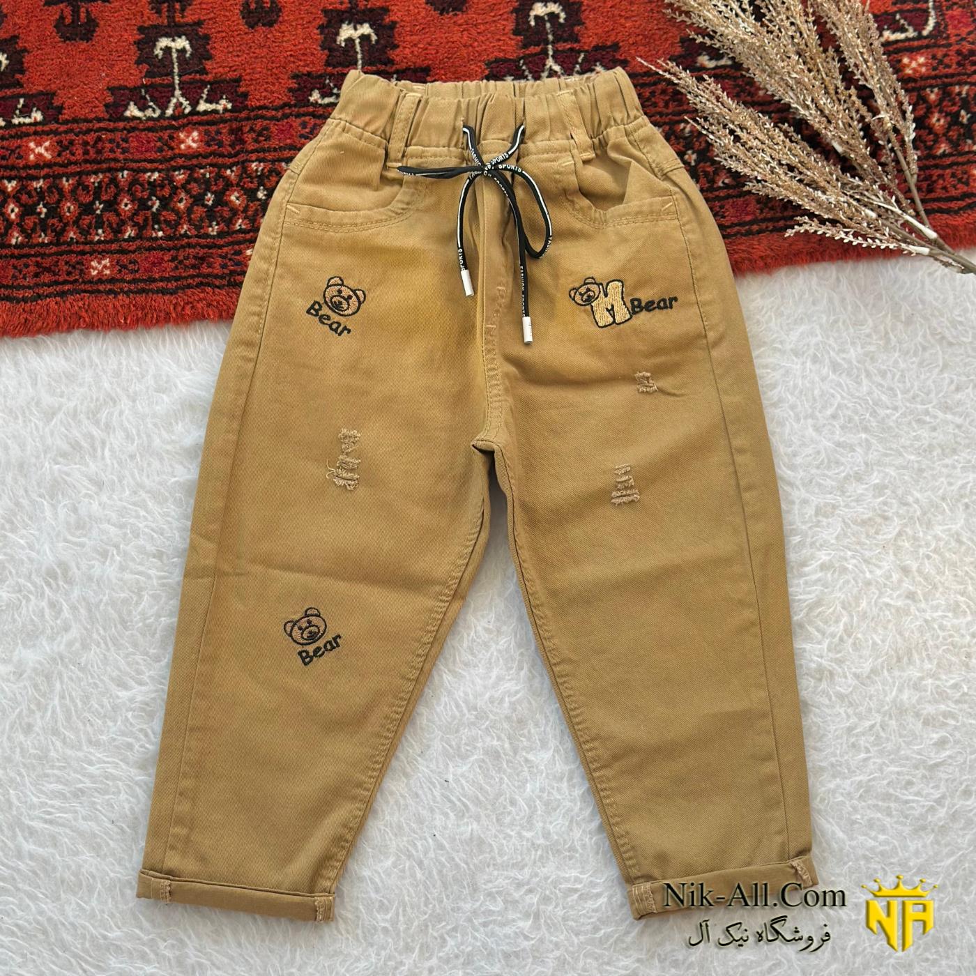 1781 شلوار نقلی کتان سایز 65