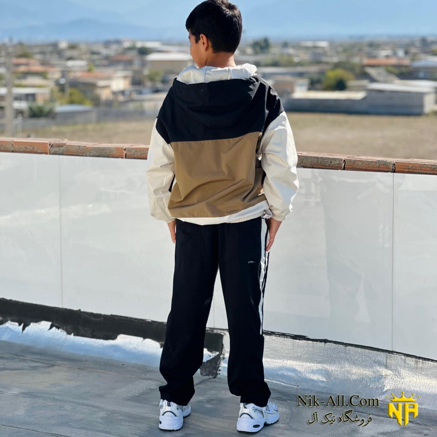 3717 سویشرت شلوار نسکافه ای 