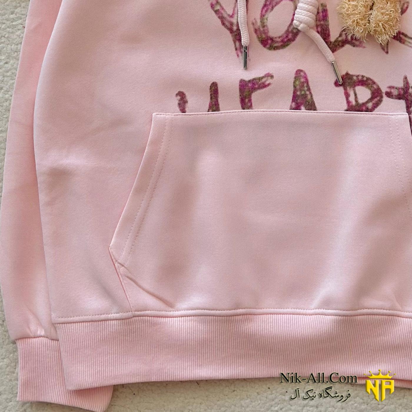 هودی خارجی عروسکی صورتی 