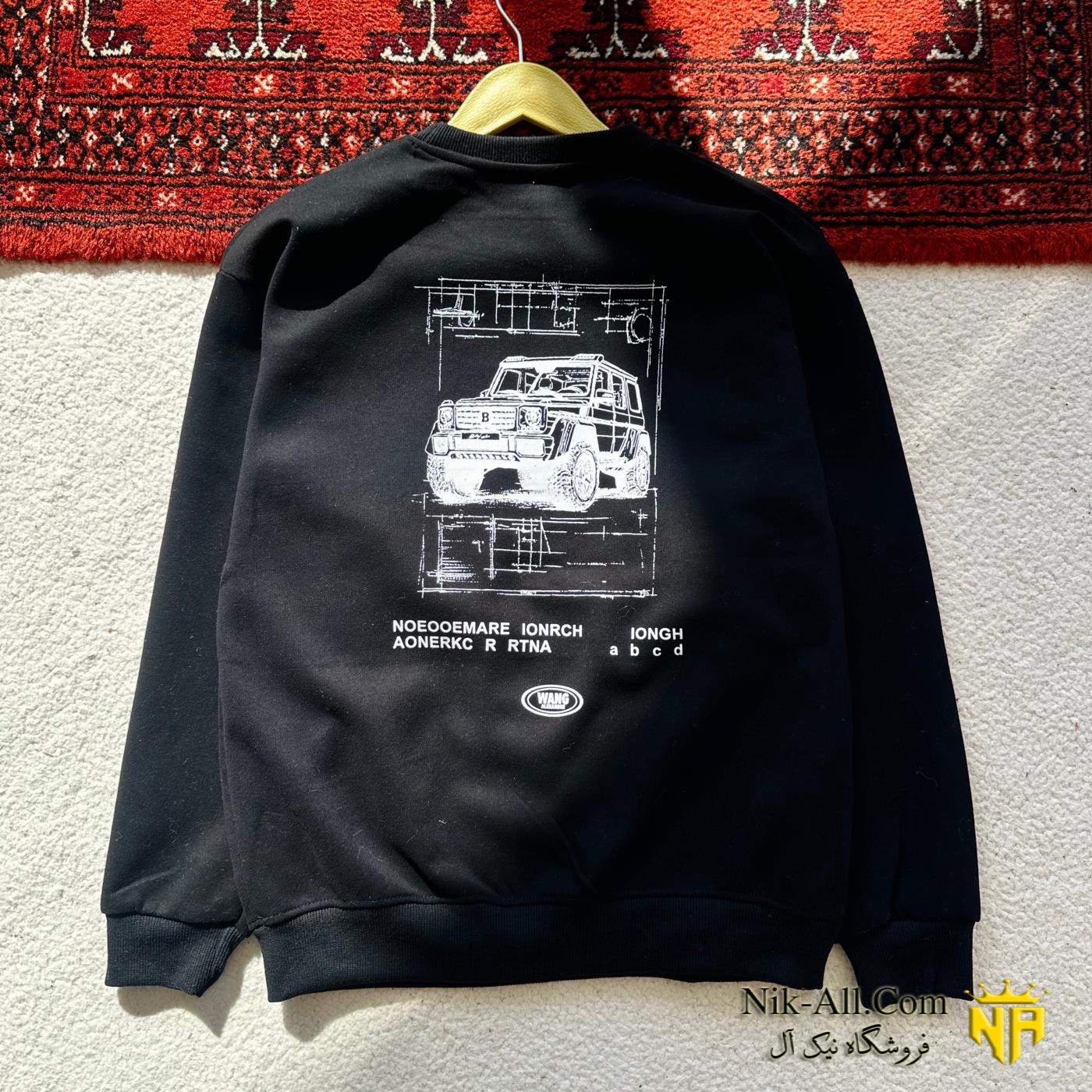 بلوز خارجی ماشین مشکی 