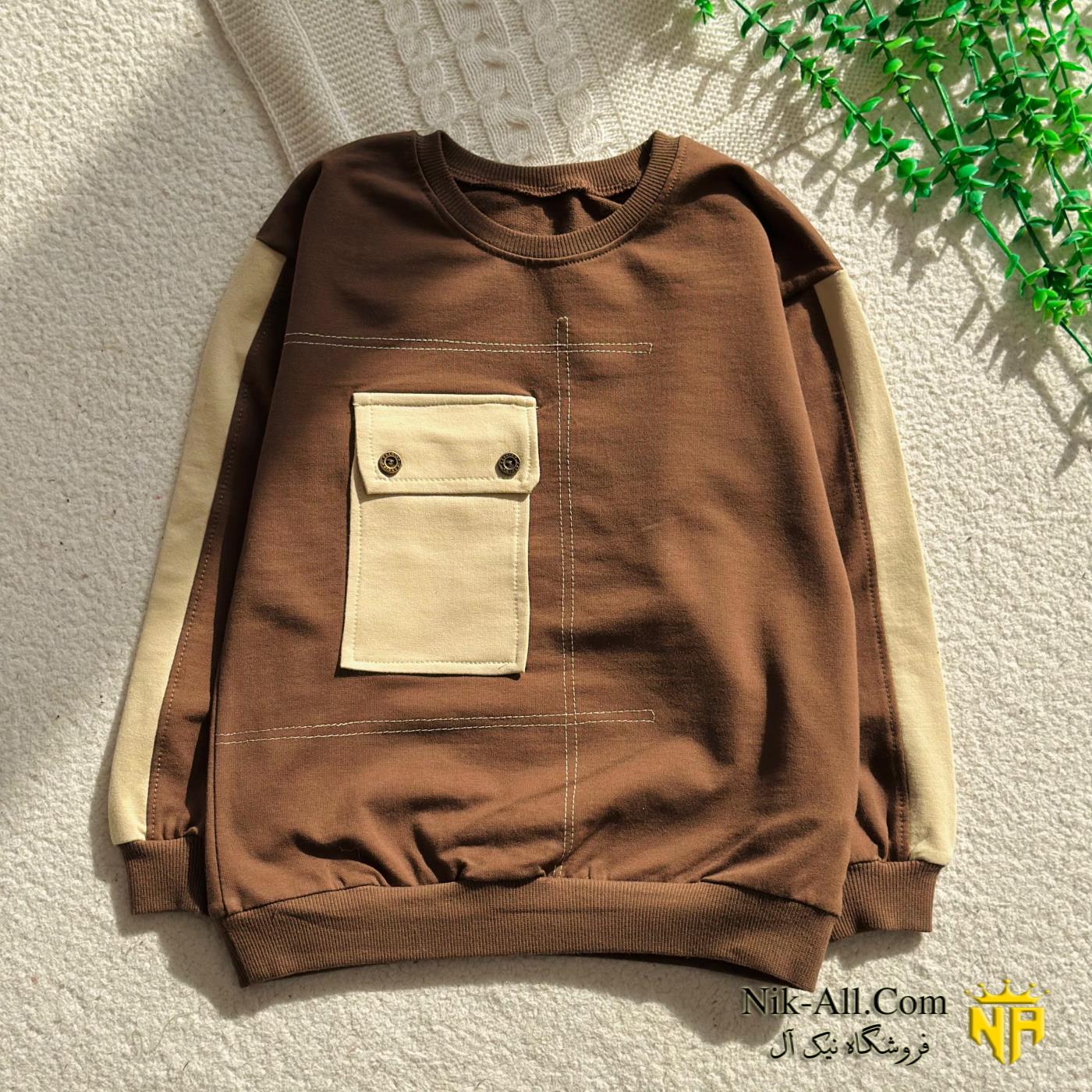 بلوز تک جیبدار سایز 55