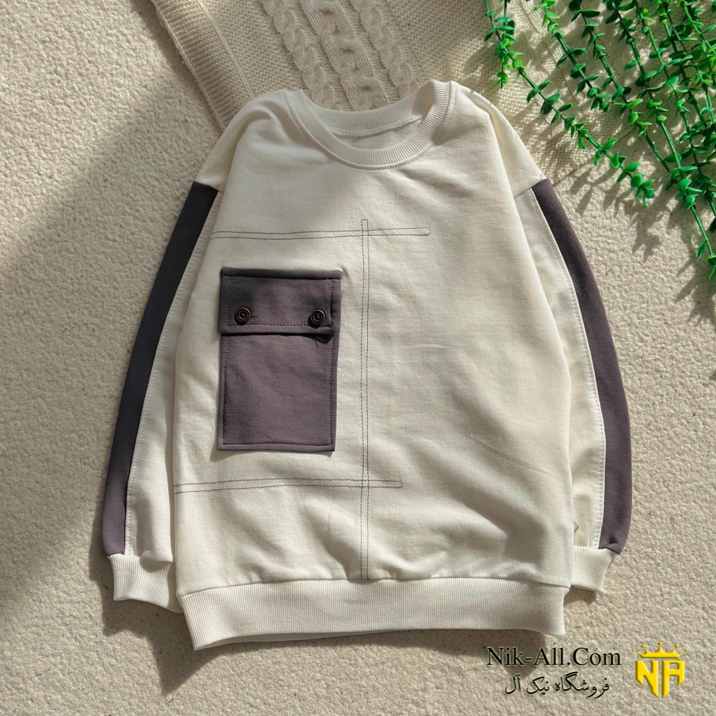 بلوز تک جیبدار سایز 55