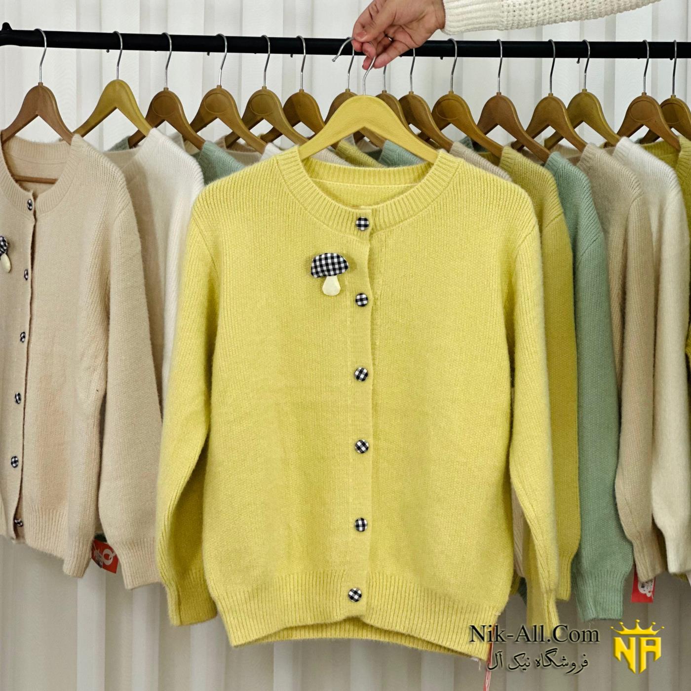 ژاکت حارجی طرح قارچ 