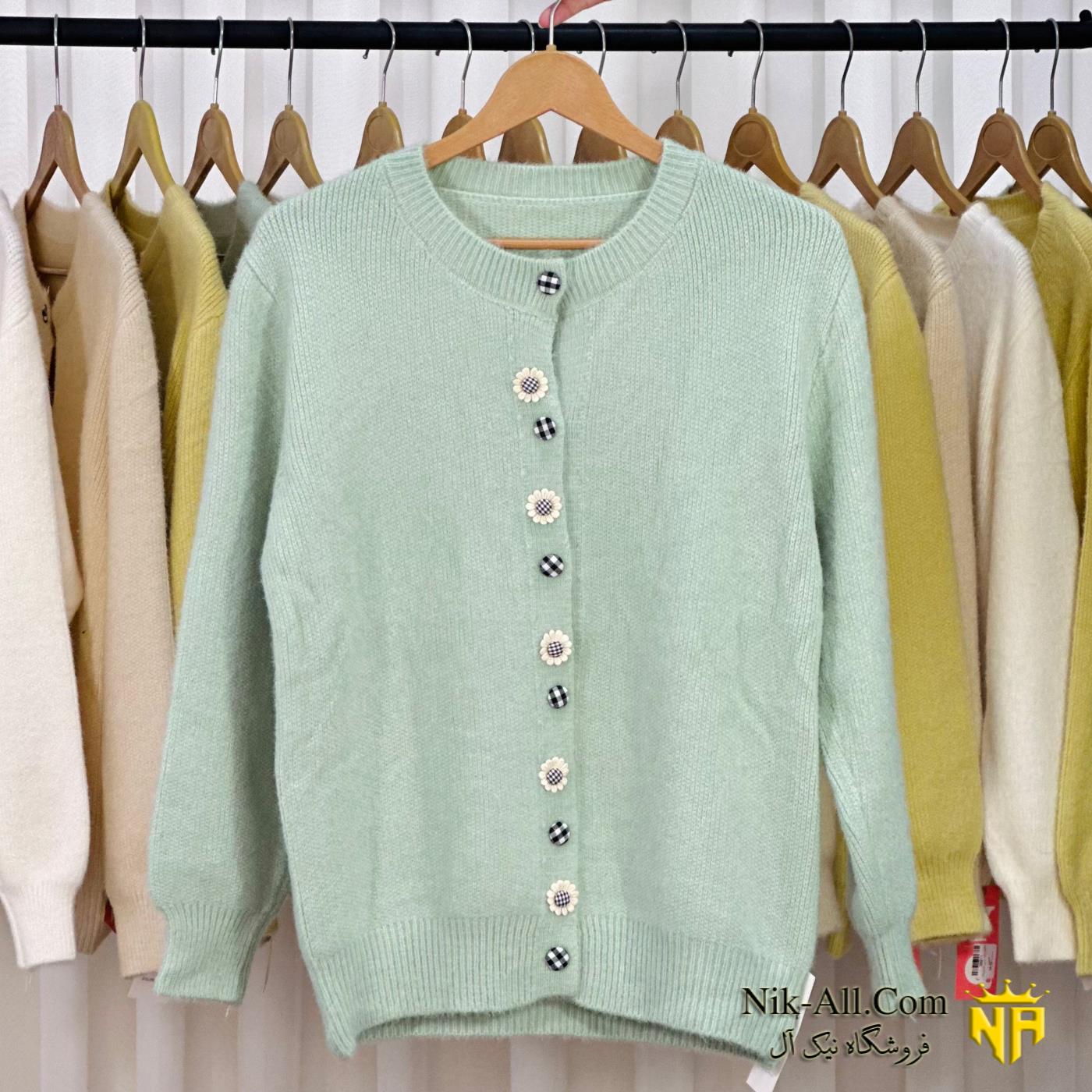 ژاکت خارجی طرح گل 