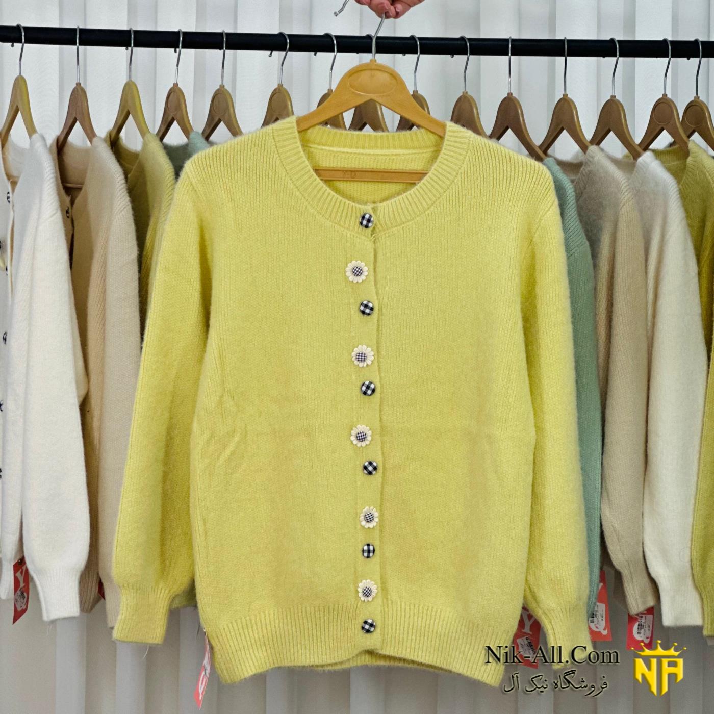 ژاکت خارجی طرح گل 