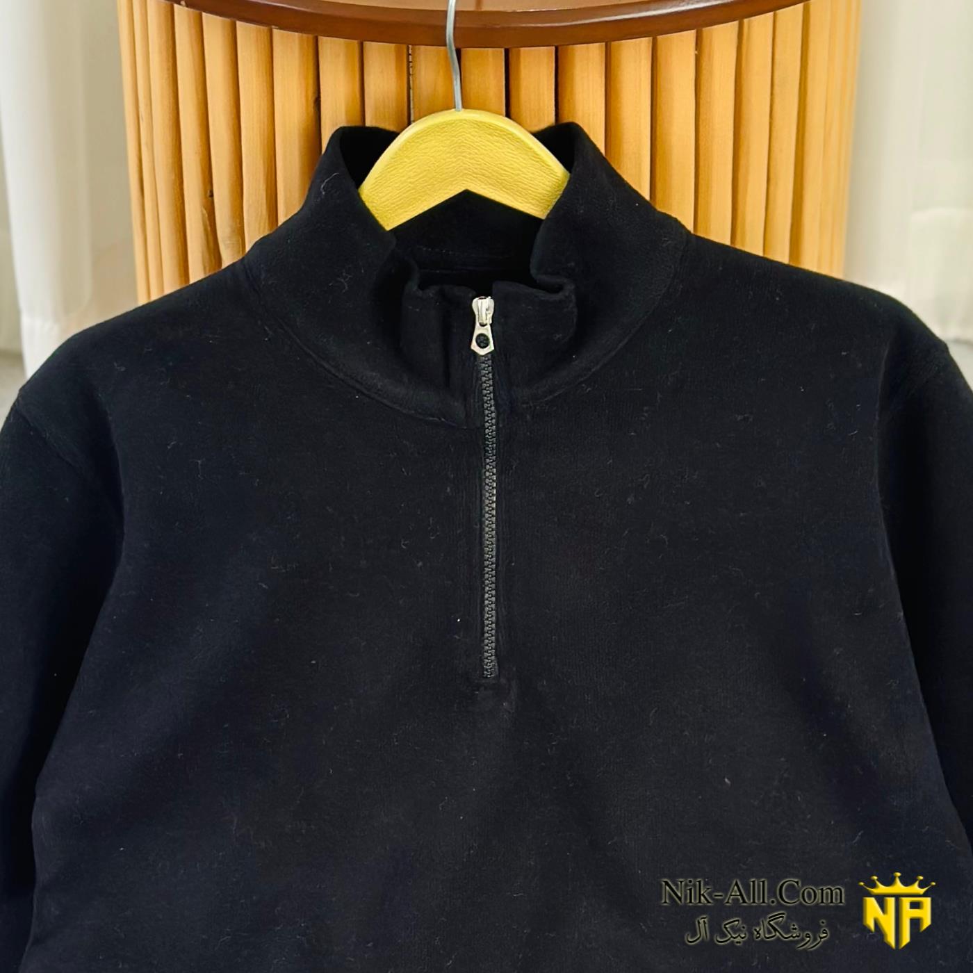 دورس نیم زیب مشکی 