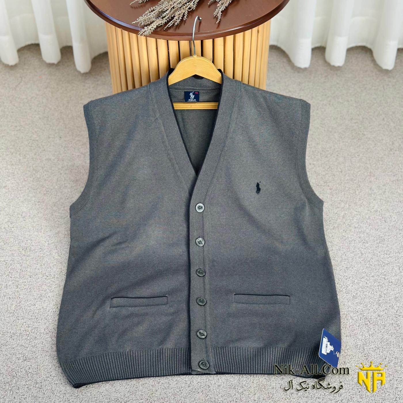 ژیله مردانه نخ ترک سایز XL