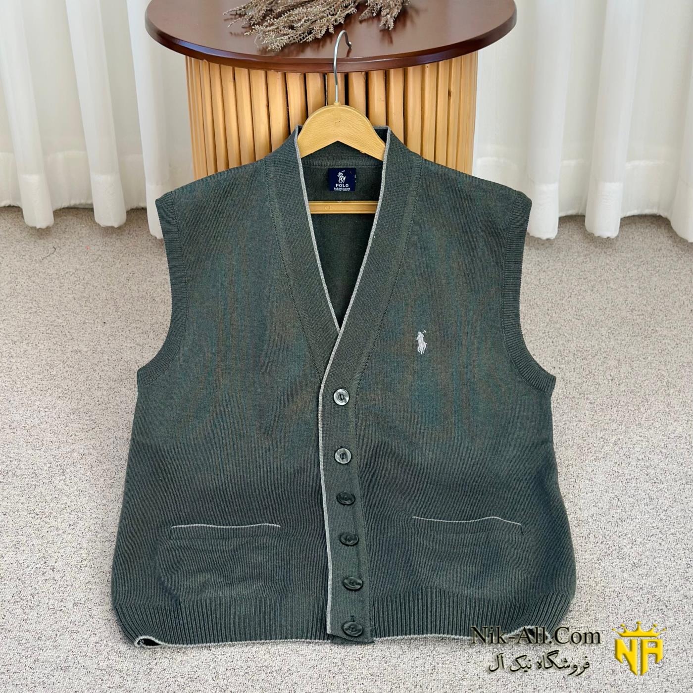 ژیله مردانه نخ ترک سایز XL