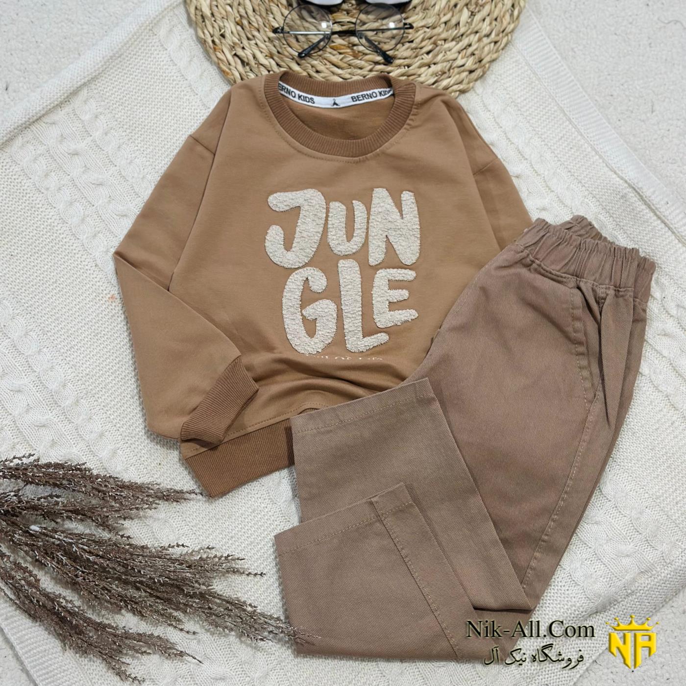 ست کتان گلدوزی لاتین سایز 45